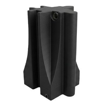 Plastic Jersey Barrier Corner 42" x 24"