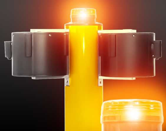 Portable Retractable Belt Stanchion 150 Foot Belt Home Epic Crowd Control