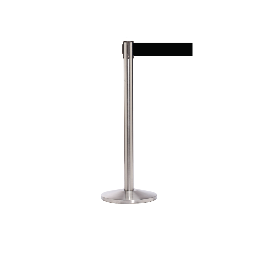 Queue Master Satin Stainless 3" Wide Xra Belt 11 foot