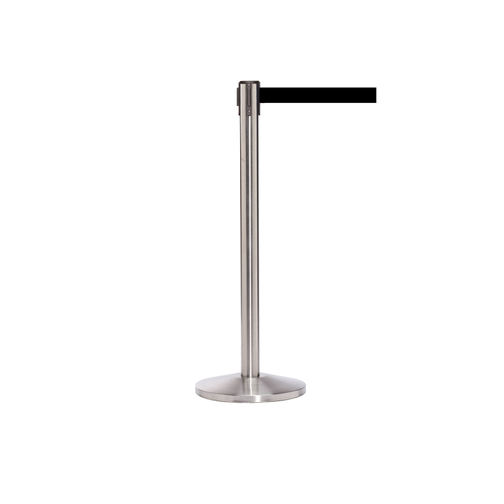 Satin Stainless Queue Master 8.5 foot belt