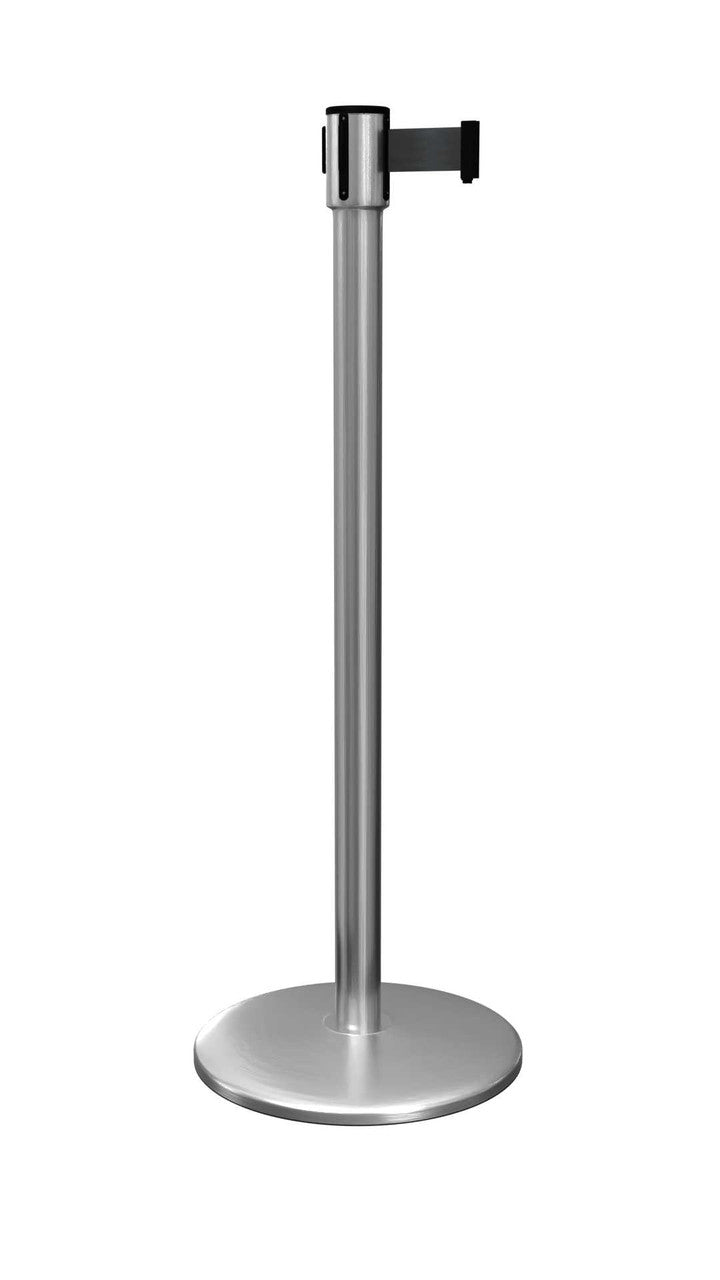 Queue Pro Stanchion Slim Line 200 Satin Stainless