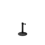 Queue Pro 250 Mini Retractable Stanchion 11 Ft Belt | Black Post