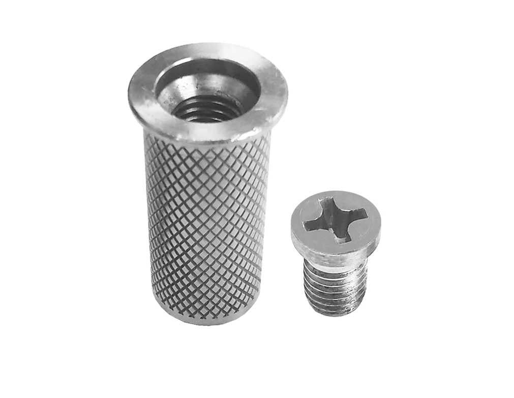 QueuePro FSKM-SS Mini Floor Socket | Satin Stainless Finish Stanchions Epic Crowd Control