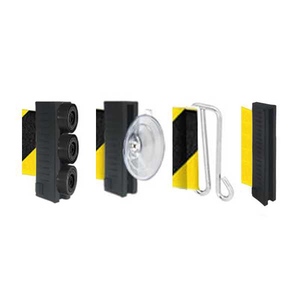 Replacement Belt Ends & Receiver Clips | Retractable Belt Barriers Retractable Belt Barriers Epic Crowd Control