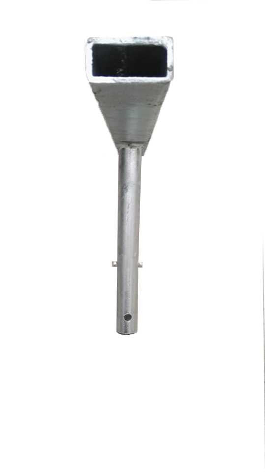 Replacement Heavy Duty Flat Base - 1.5" Diameter Frame Replacement Bases Epic Crowd Control