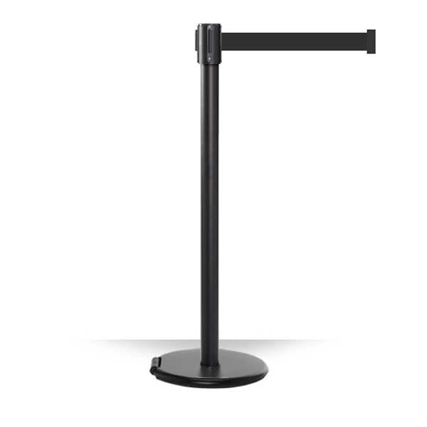 Roller Pro Retractable Belt Barrier Stanchion 11 / 13 Foot | Slim Line Post Pro Retractable Belt Barriers Epic Crowd Control