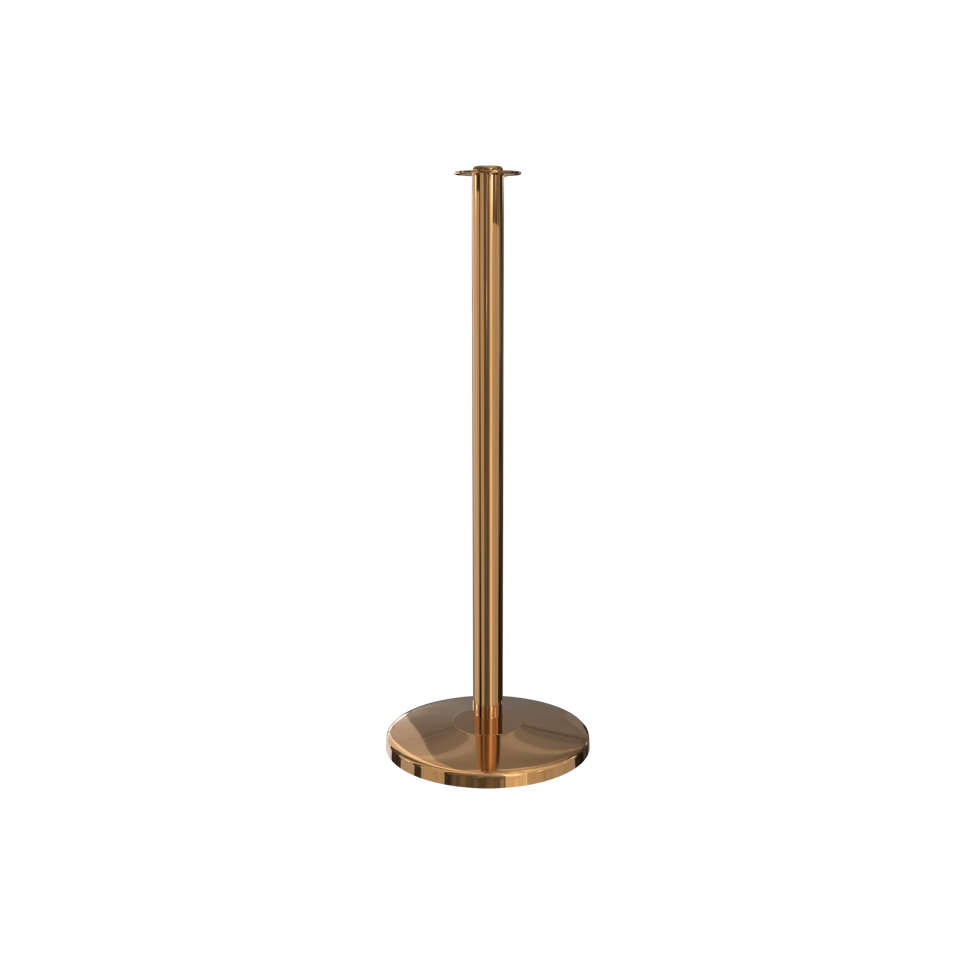 Rope Master Flat Top Rope Stanchion Post with Flat Base