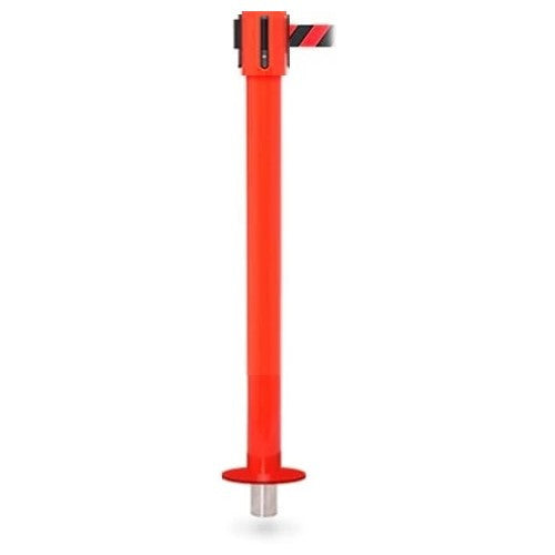 Safety Pro Retractable Belt Barrier Stanchions | Removable Mount 20 / 25 / 30 / 35 Ft Belts Retractable Belt Barriers Epic Crowd Control