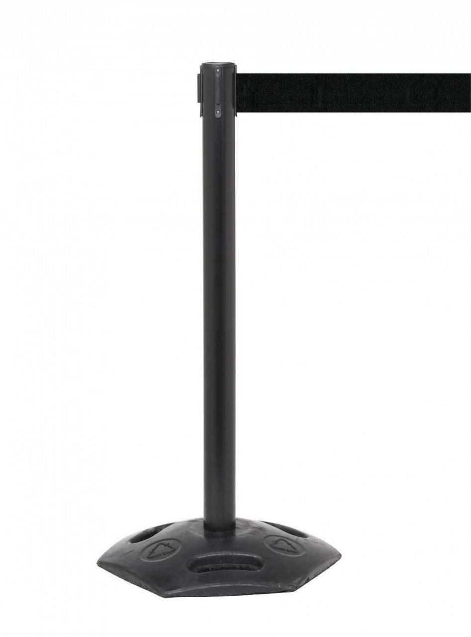 Safety Retractable Belt Barrier | 3" Wide Belt | Weather Master 11 Foot Belt Safety Retractable Belt Barrier Epic Crowd Control