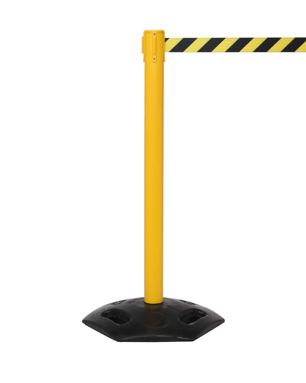 Safety Retractable Belt Barrier Stanchions - 16 Foot Belt | Weather Master Retractable Belt Barriers Epic Crowd Control