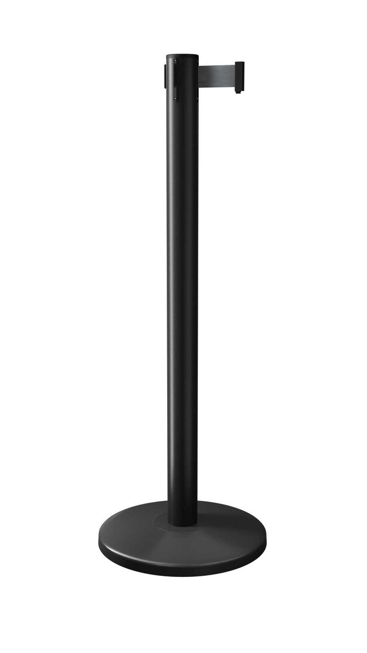Safety Retractable Belt Barriers | 8.5 or 11 Foot Belt Stanchion Posts Retractable Belt Barriers Epic Crowd Control