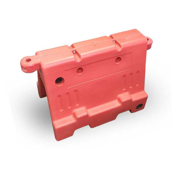 Stacking Jersey Rails Stackable Plastic Jersey Barrier, Orange, 24H x 3.25ft – Epic Crowd Control
