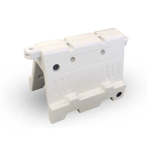 Stacking Jersey Barrier 24 H x 39 L White Jersey Barriers Epic Crowd Control