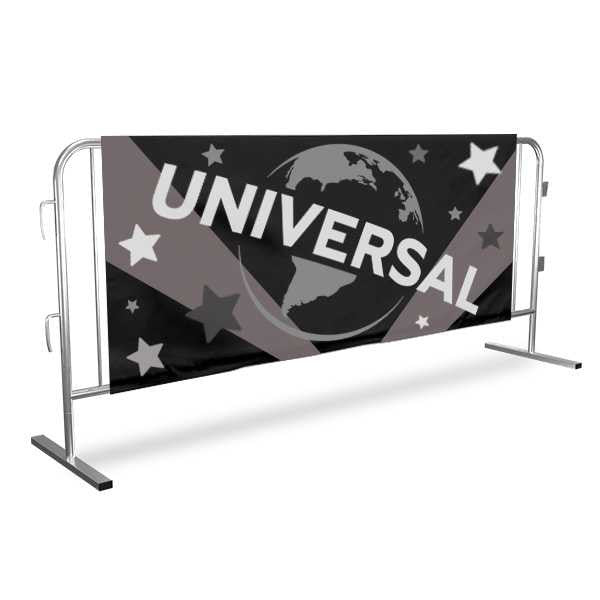 Universal Barrier Covers | Overlay Barricade Covers Epic Crowd Control