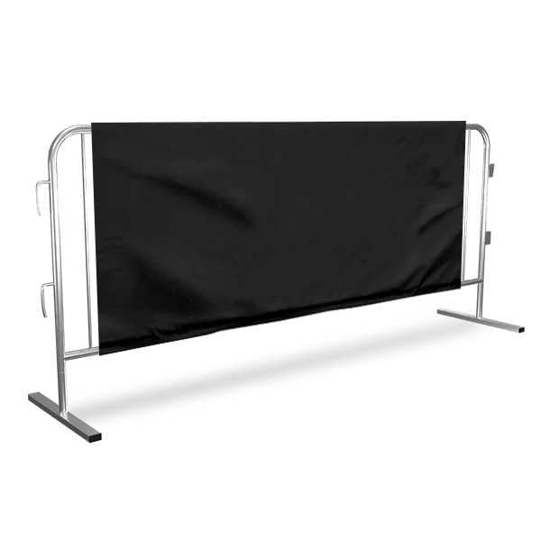 Universal Barrier Covers | Overlay Barricade Covers Epic Crowd Control
