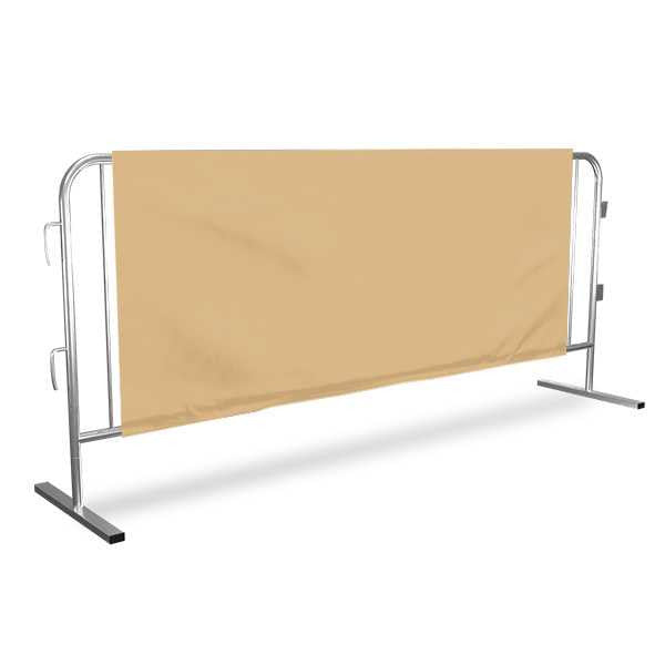 Universal Barrier Covers | Overlay Barricade Covers Epic Crowd Control