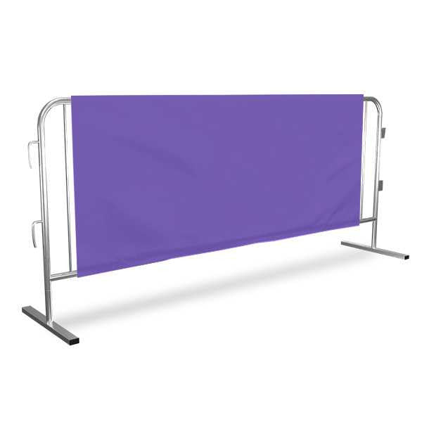Universal Barrier Covers | Overlay Barricade Covers Epic Crowd Control