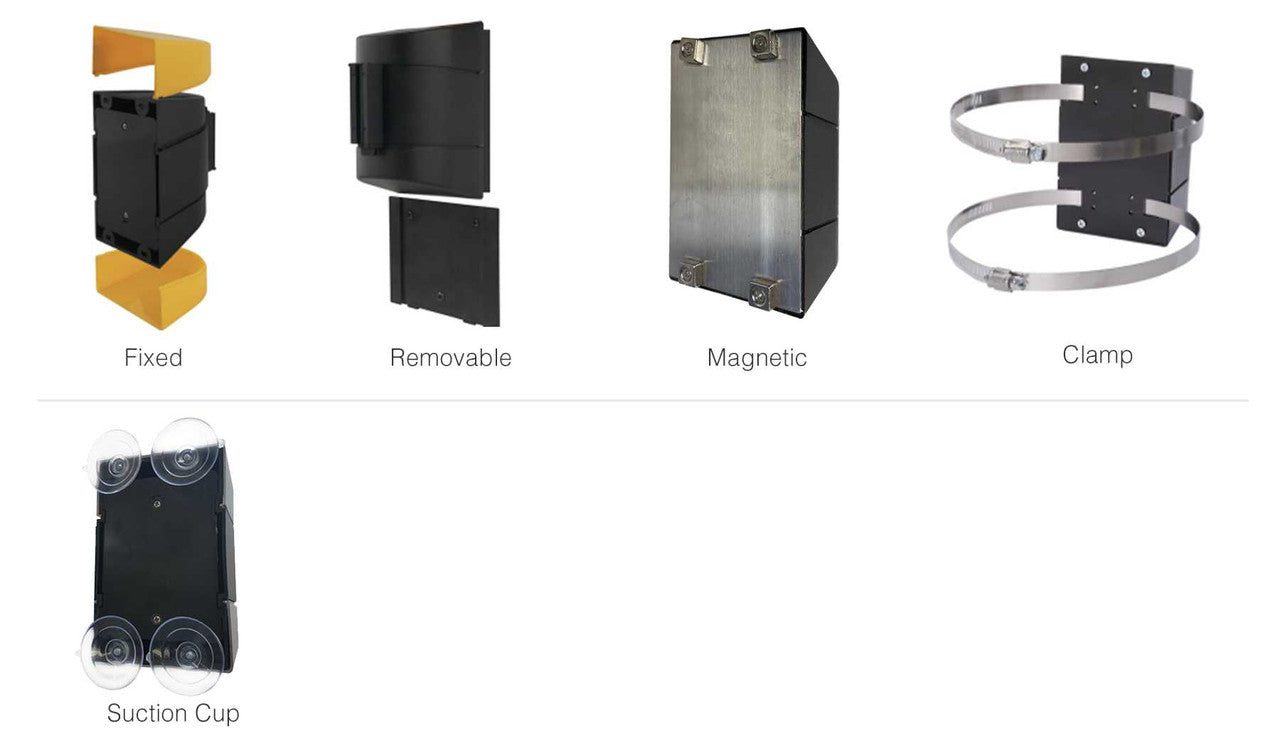 Wall Master Twin 350 - 7.5 foot Belt Stanchions Epic Crowd Control