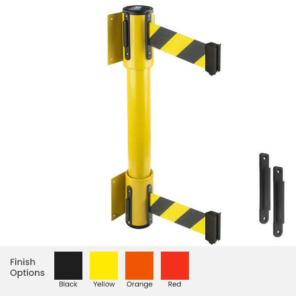 Wall Master Twin 400 - 15 foot Belt Stanchions Epic Crowd Control