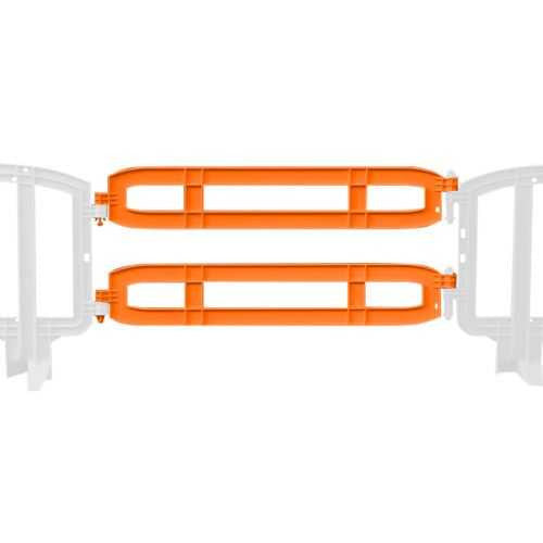 Xtendit Movit Plastic Barricades | Orange Xtendit & Extender Plastic Barriers Epic Crowd Control