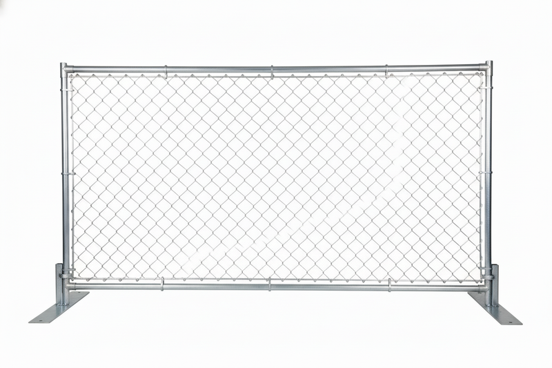 add a base on each end of the panel