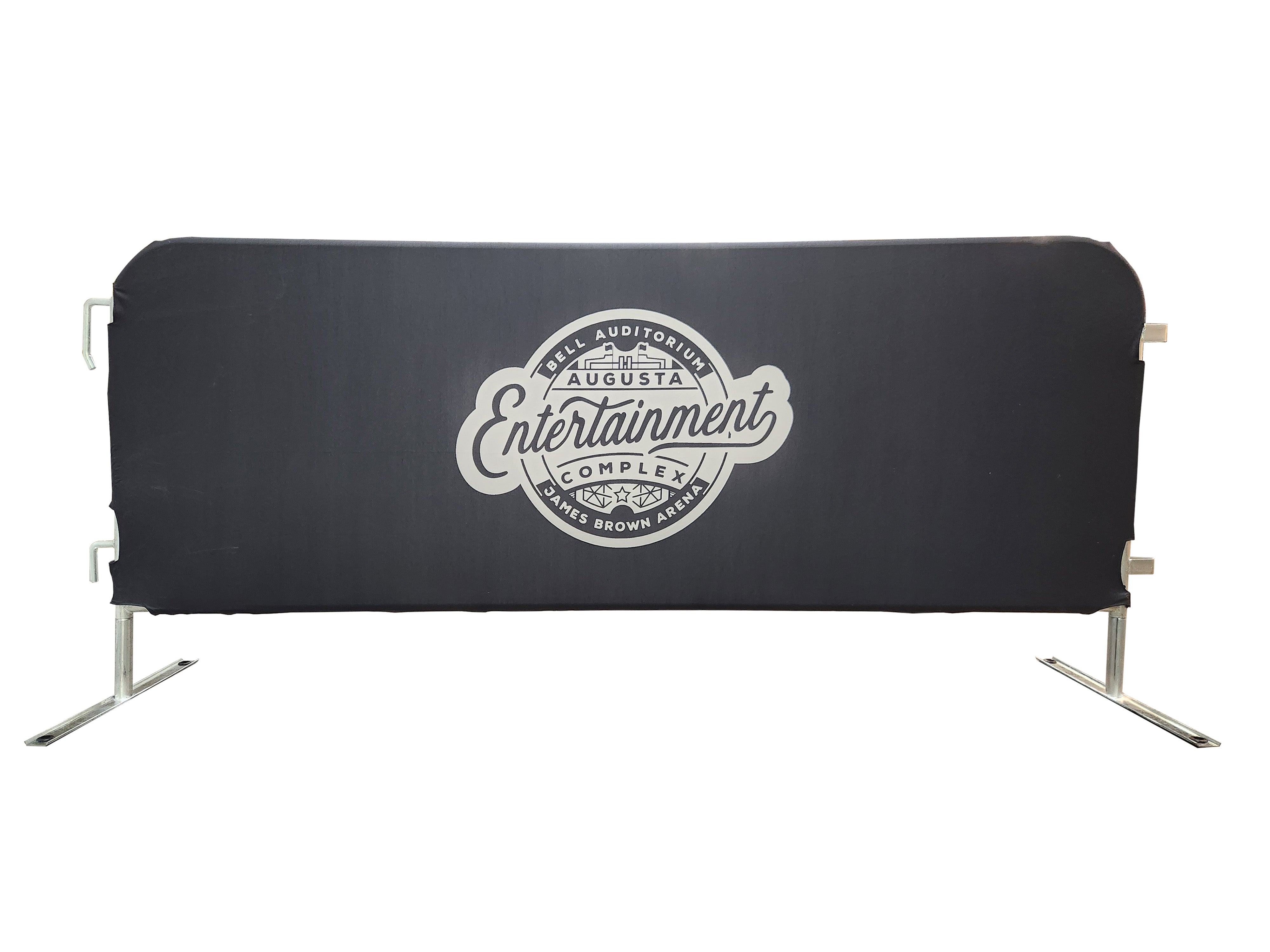 Stretch Custom Printed Barricade Jacket | Barrier Covers