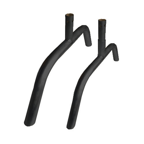 Replacement Bridge Base - Set 1.5" Diameter Frame Black Powder Coat