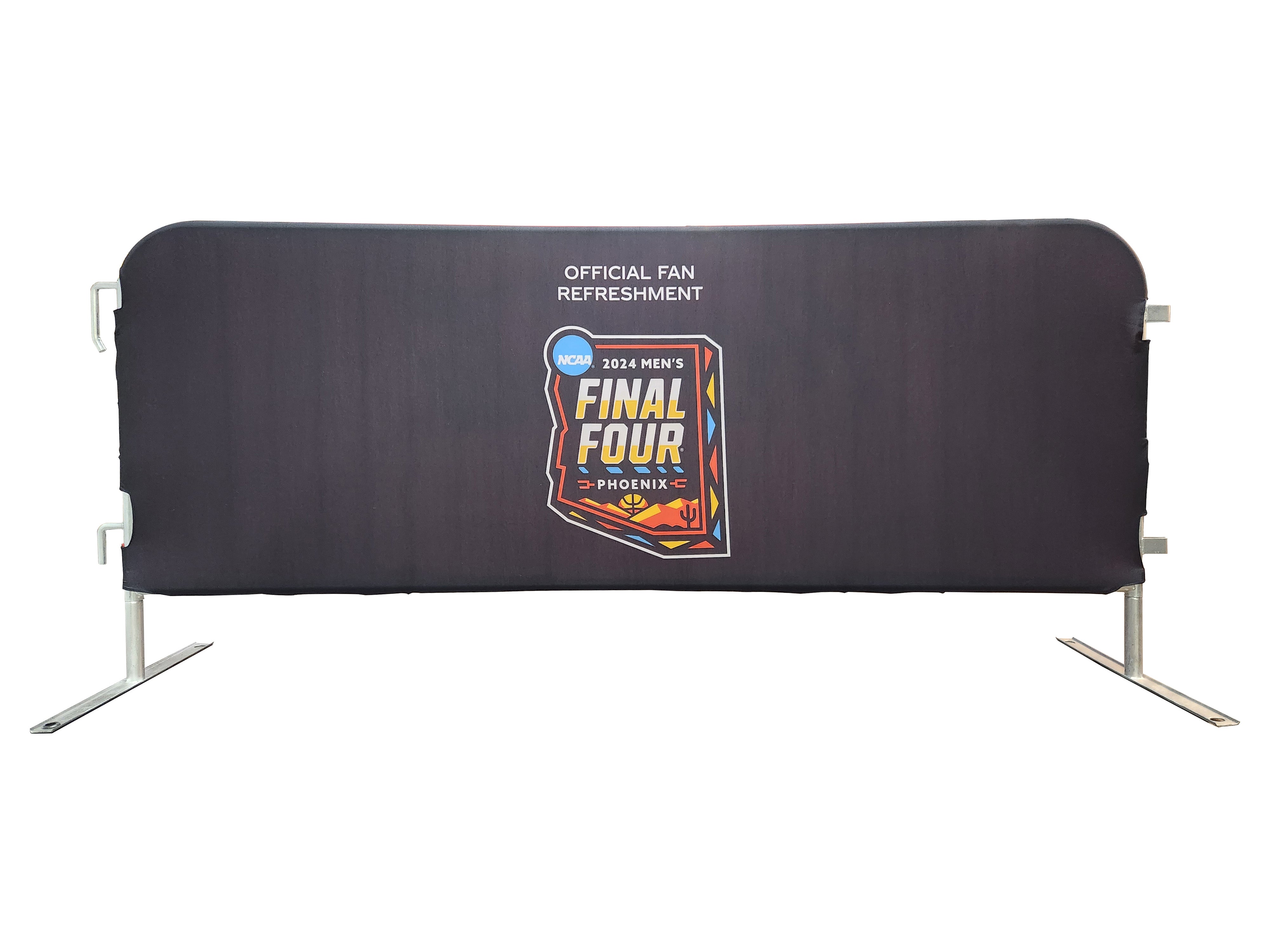 Stretch Custom Printed Barricade Jacket | Barrier Covers