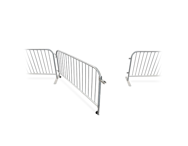 Swing Gate Heavy Duty Steel Crowd Control Barricade | Bike Rack Barriers