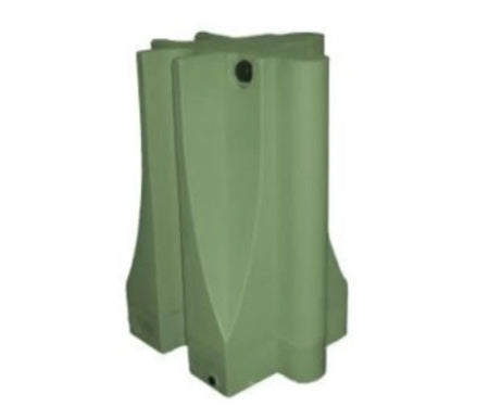 Plastic Jersey Barrier Corner 32" x 18"