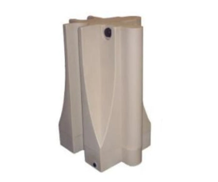 Plastic Jersey Barrier Corner 24" x 16"