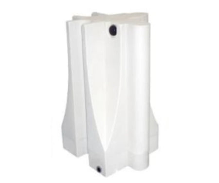 Plastic Jersey Barrier Corner 24" x 16"