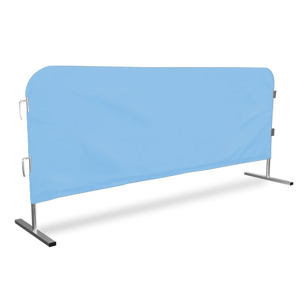 Barricade Cover For Steel Barricades Marine Blue