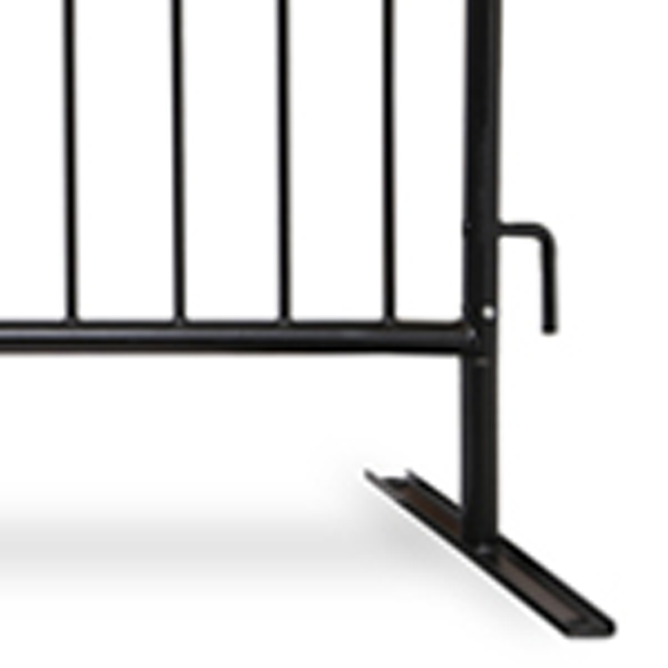 Replacement Flat Base - 1.5" Diameter Frame Black Powder Coat