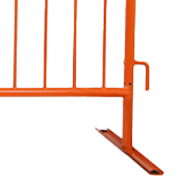 Replacement Flat Base - 1.5" Diameter Frame Orange Powder Coat