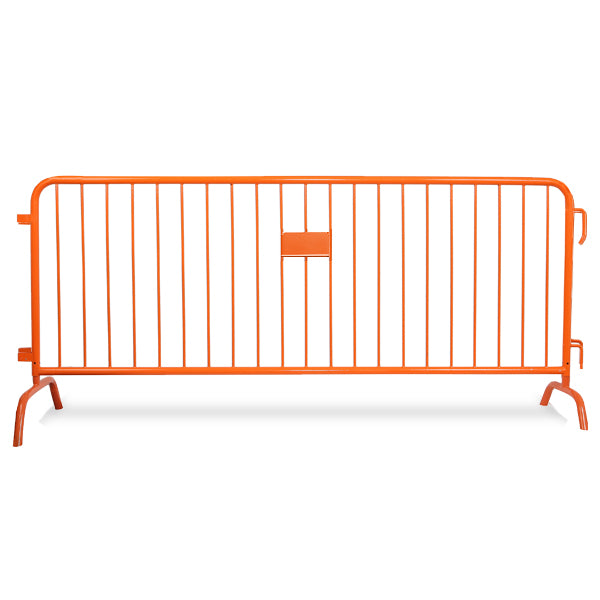 8.5 Foot Heavy Duty Steel Barricade | Crowd Control Barriers