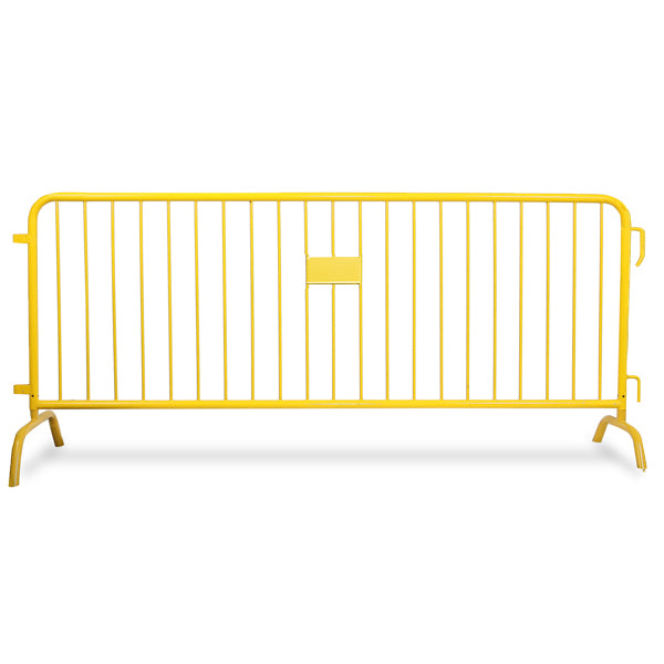 8.5 Foot Heavy Duty Steel Barricade | Crowd Control Barriers