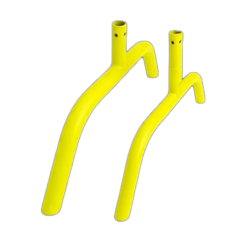 Replacement Bridge Base - Set 1.5" Diameter Frame Yellow Powder Coat